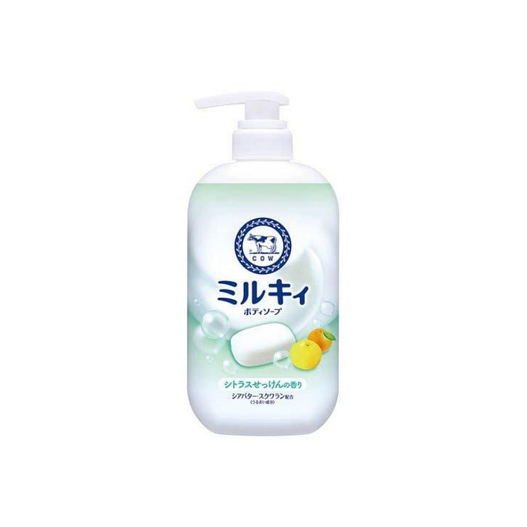 COW牛乳石碱 柑橘香皂牛奶沐浴露 500ml