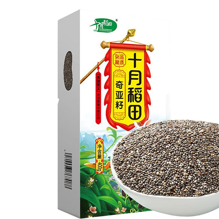 十月稻田 奇亚籽 即食冲饮 早餐代餐粉 400g