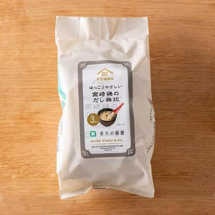 Kuze Fuku Miyazaki Chicken Porridge 3 Servings