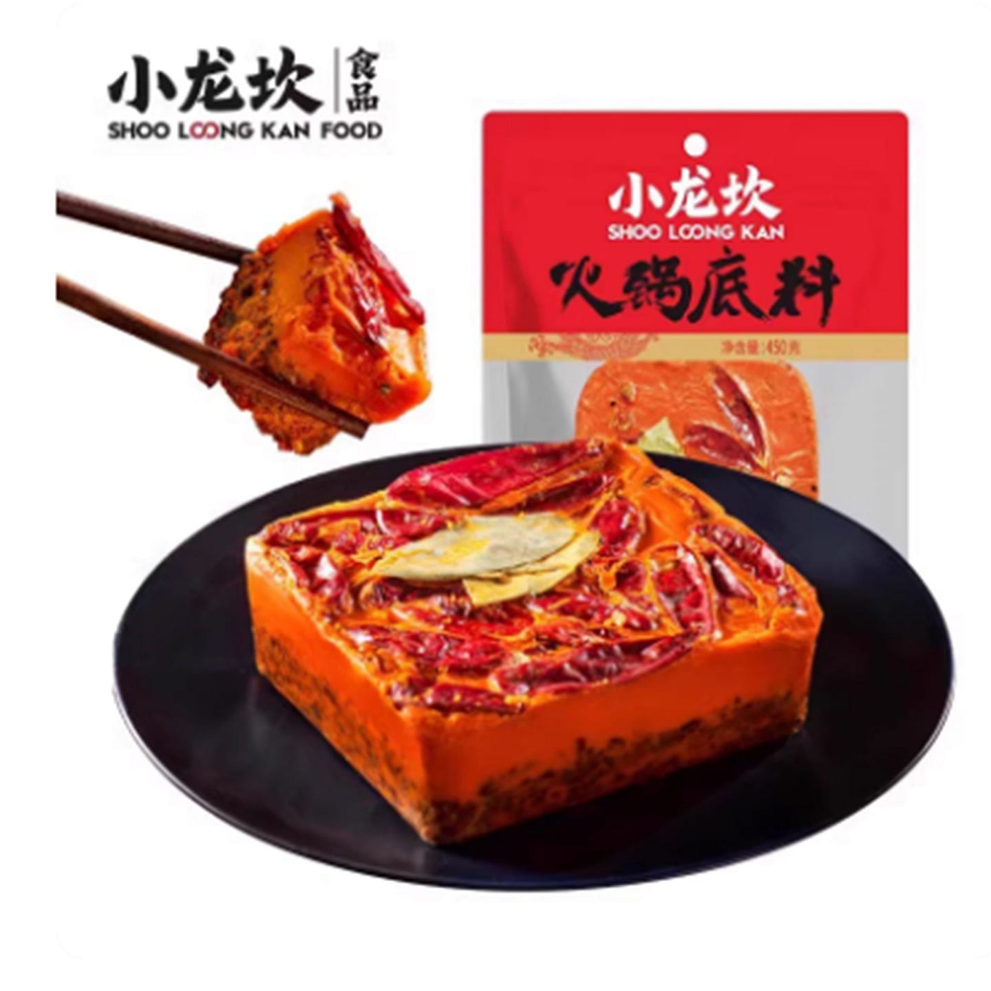 Xiaolongkan Spicy Hot Pot Base (Butter Flavor) 450 g