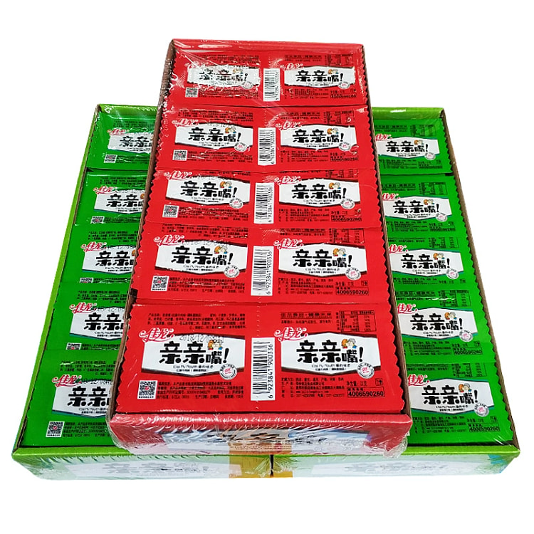 亲嘴小零食辣条大礼包20g*10