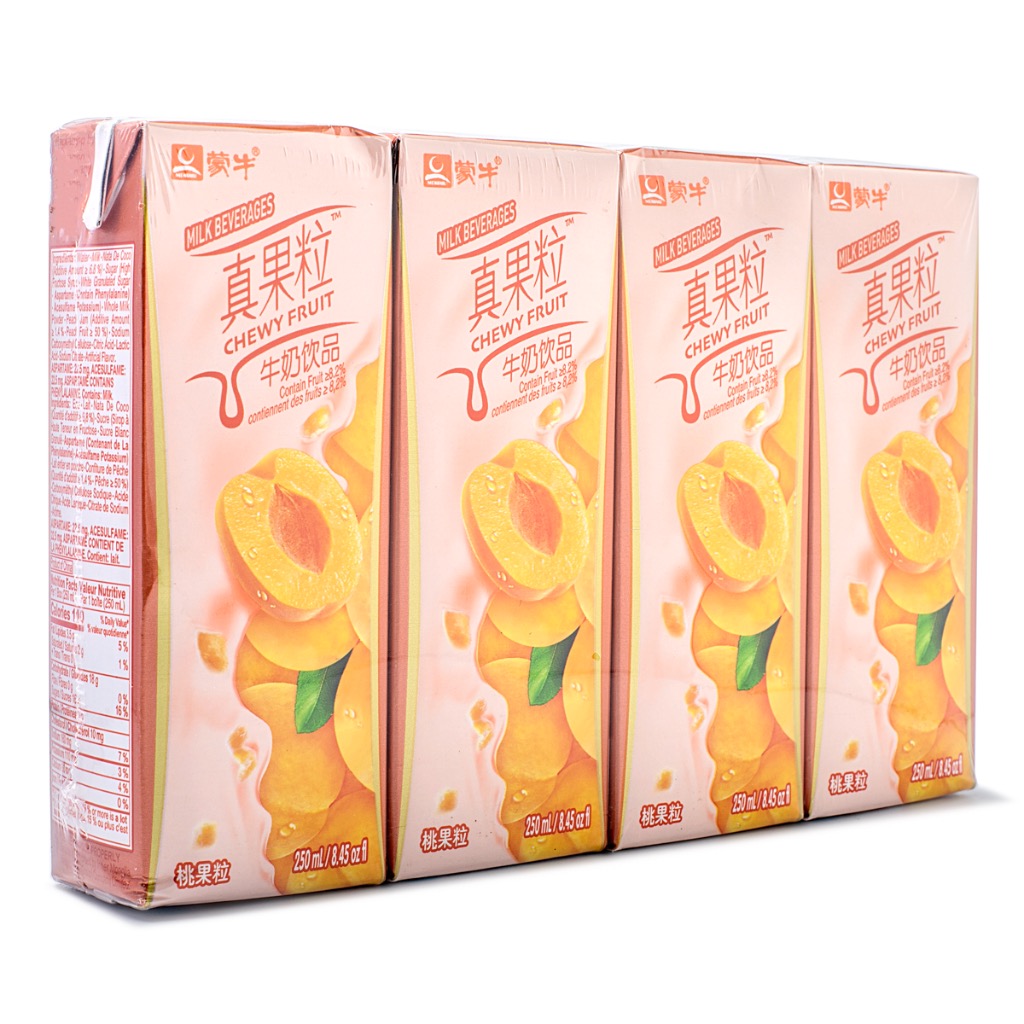 Get Monmilk Chewy Fruit Peach Milk 4pk Delivered | Weee! Asian Market