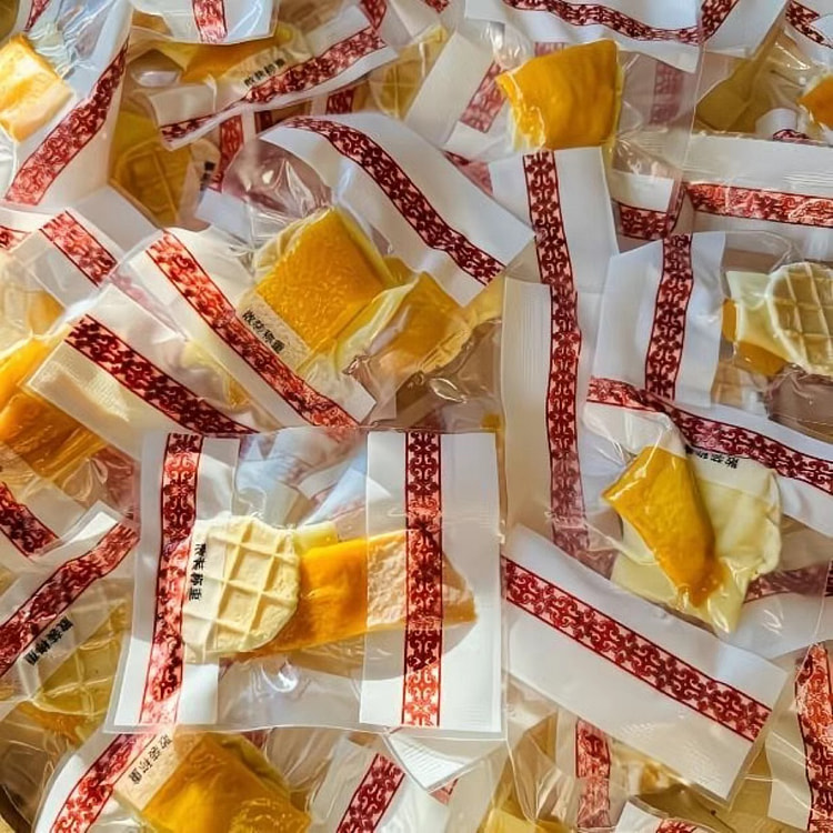 内蒙古奶皮脆水果夹奶皮 芒果奶皮酪 独立小包 1袋 120 克