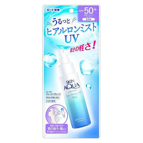 Rohto SkinAqua SuperMoisture UVMist SPF 50+ PA++++ 1 each