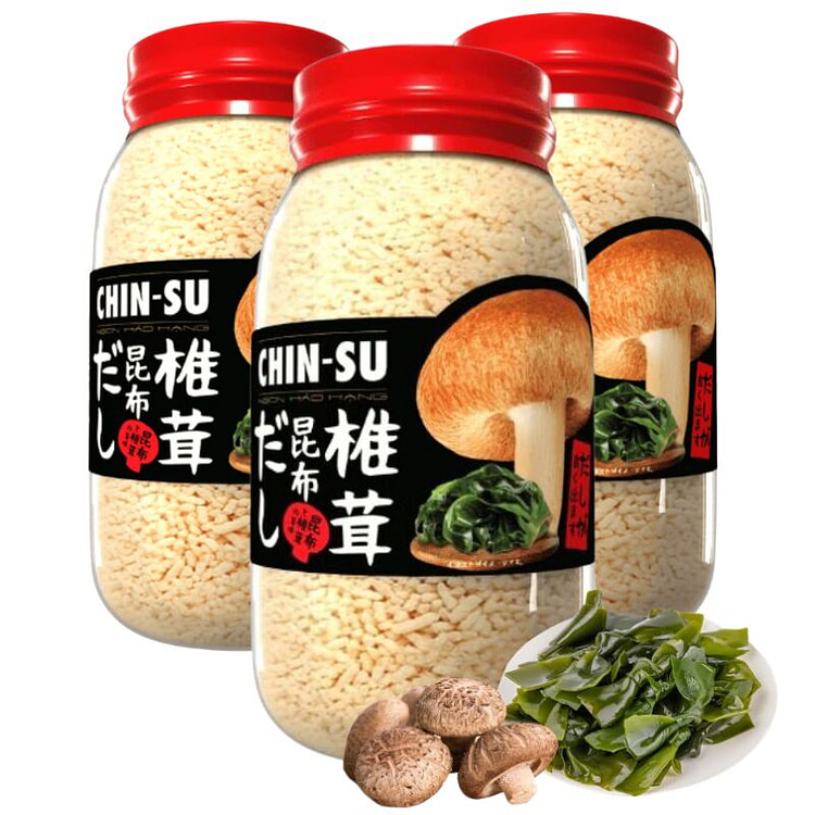 チンスーしいたけだし調味料コンボ 450g – 3瓶
