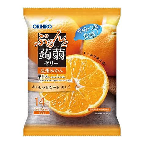 立喜乐 蒟蒻果冻 温州蜜柑味 120g 1 份