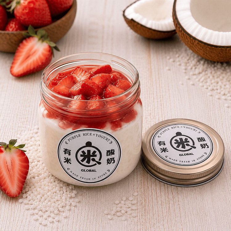 草莓椰子冻（8oz） 1 份