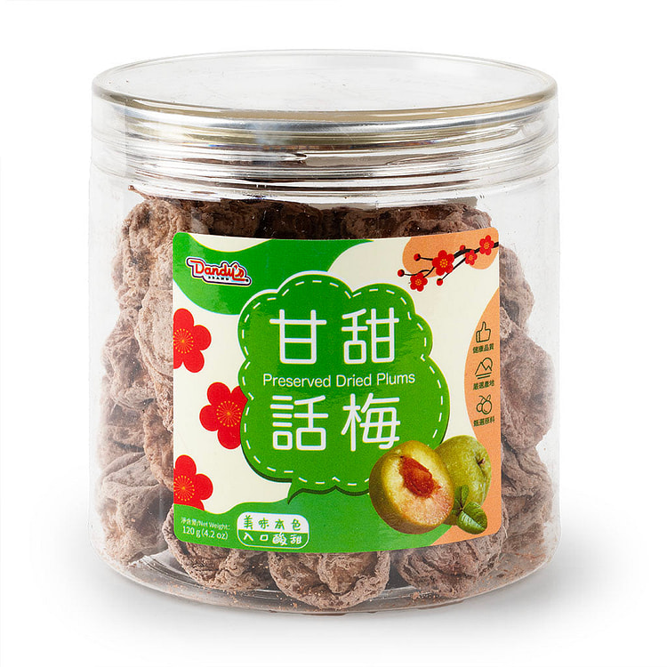Dandy's Preserved Sweet Hua Mei 120g 1 each