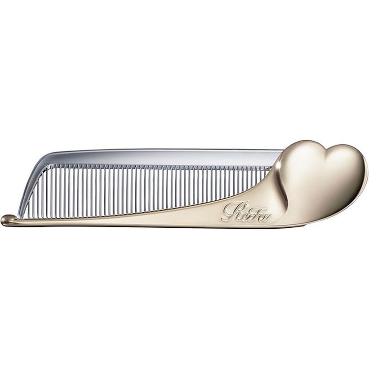 ReFa HEART COMB Aira Champagne Gold 1 count