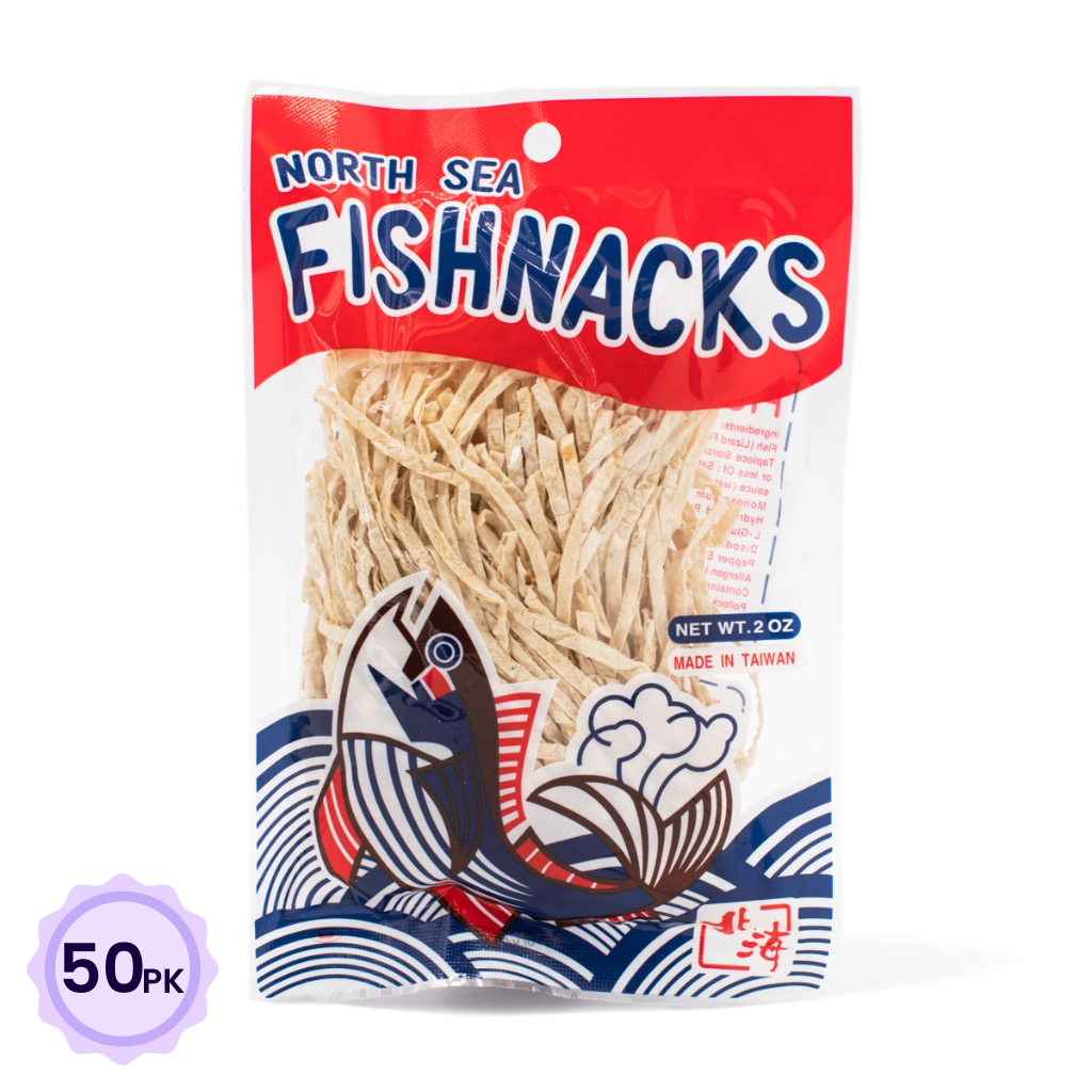 Get [Pack of 50] North Sea Fish Snacks 56 g Delivered | Weee! Asian Market