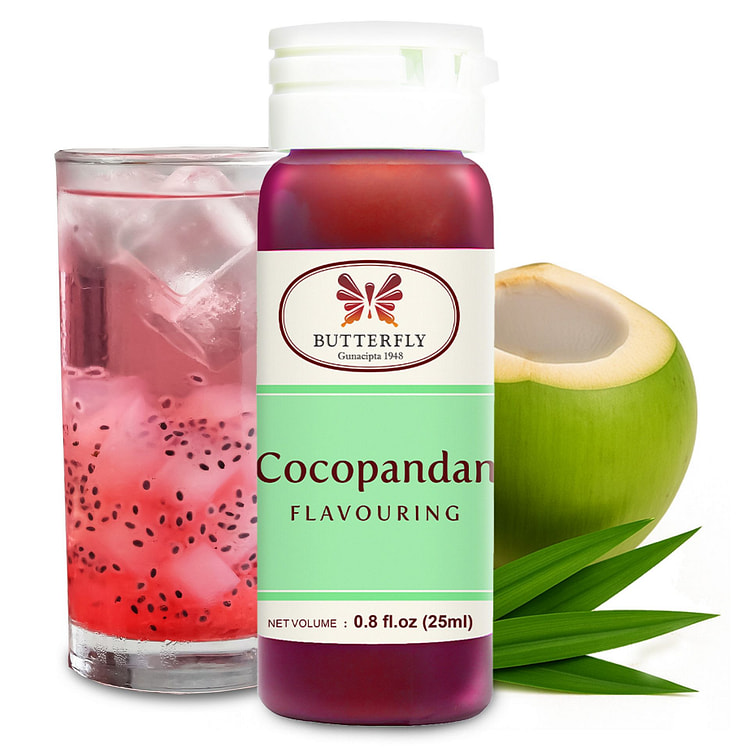 Butterfly Coco Pandan Flavoring 60ml - Pack of 1 25 ml
