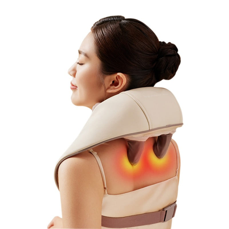 Double Easy Cervical Massager Trapezius Shoulder Neck Lumbar Neck Massager N5MIN 1 each