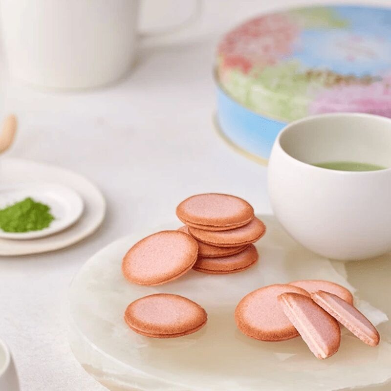 Get YOKU MOKU Sakura White Chocolate Cookies 24pcs 1 box Delivered