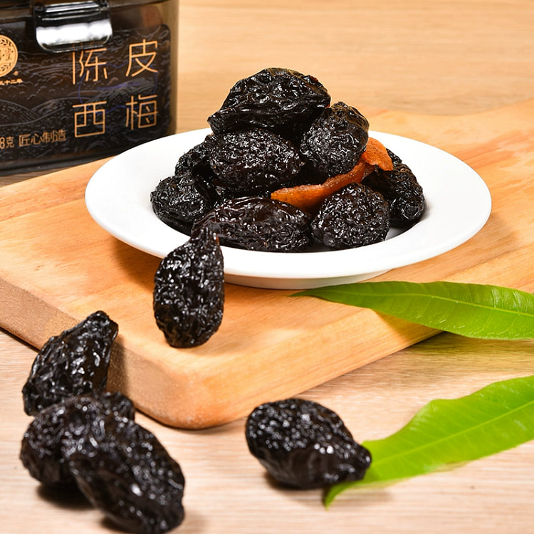 泉利堂陈皮西梅罐装蜜饯果脯果干新鲜零食258g*1