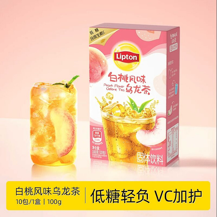 Lipton White Peach Flavored Oolong Tea 100g 100 g