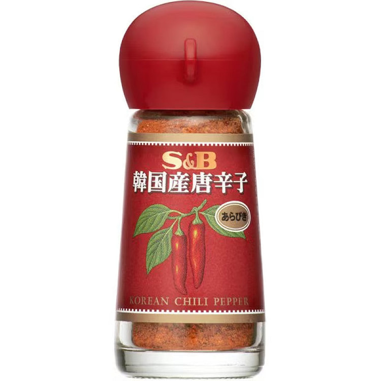 S&B Korean Chili Pepper, Coarse 12g 1 each
