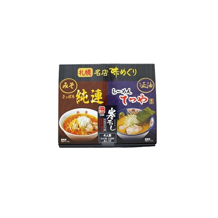 日本 菊水 纯连&铁也 寒干拉面套餐 4人份