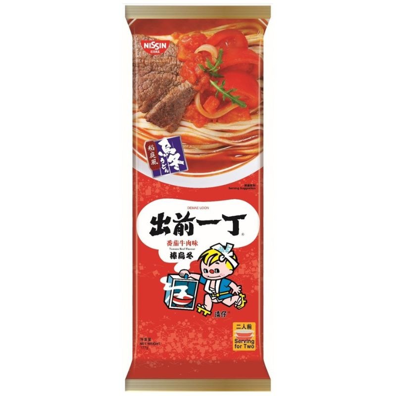 出前一丁 棒烏冬 番茄牛肉味 177 克