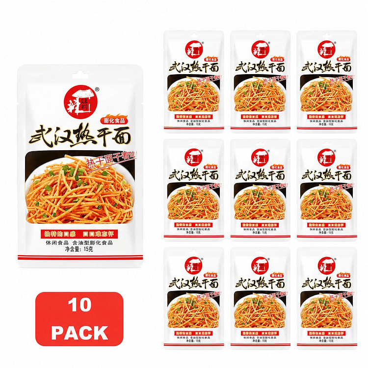 Wuhan Hot Dry Noodle Flavor Crispy Snack(5 pcs) 75 g