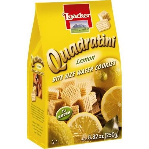 Loacker Lemon Quadratini, 8.82 oz 1 each