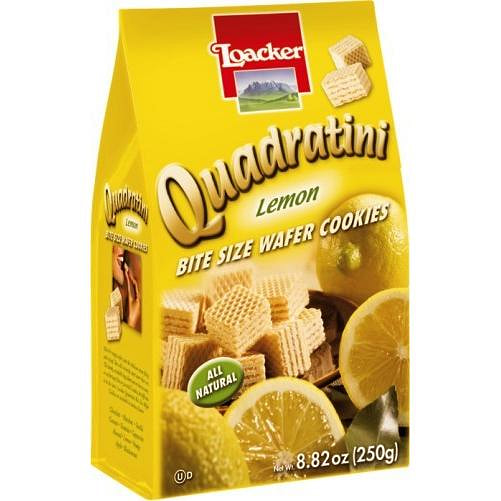 Loacker Lemon Quadratini, 8.82 oz