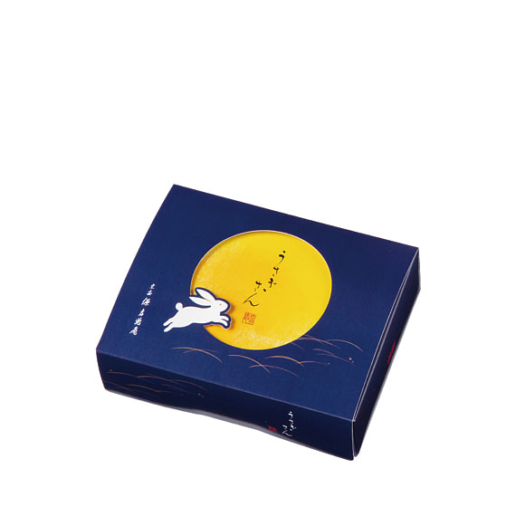 Souke Genkitchoan Rabbit shaped sweets 6 pcs 1 box