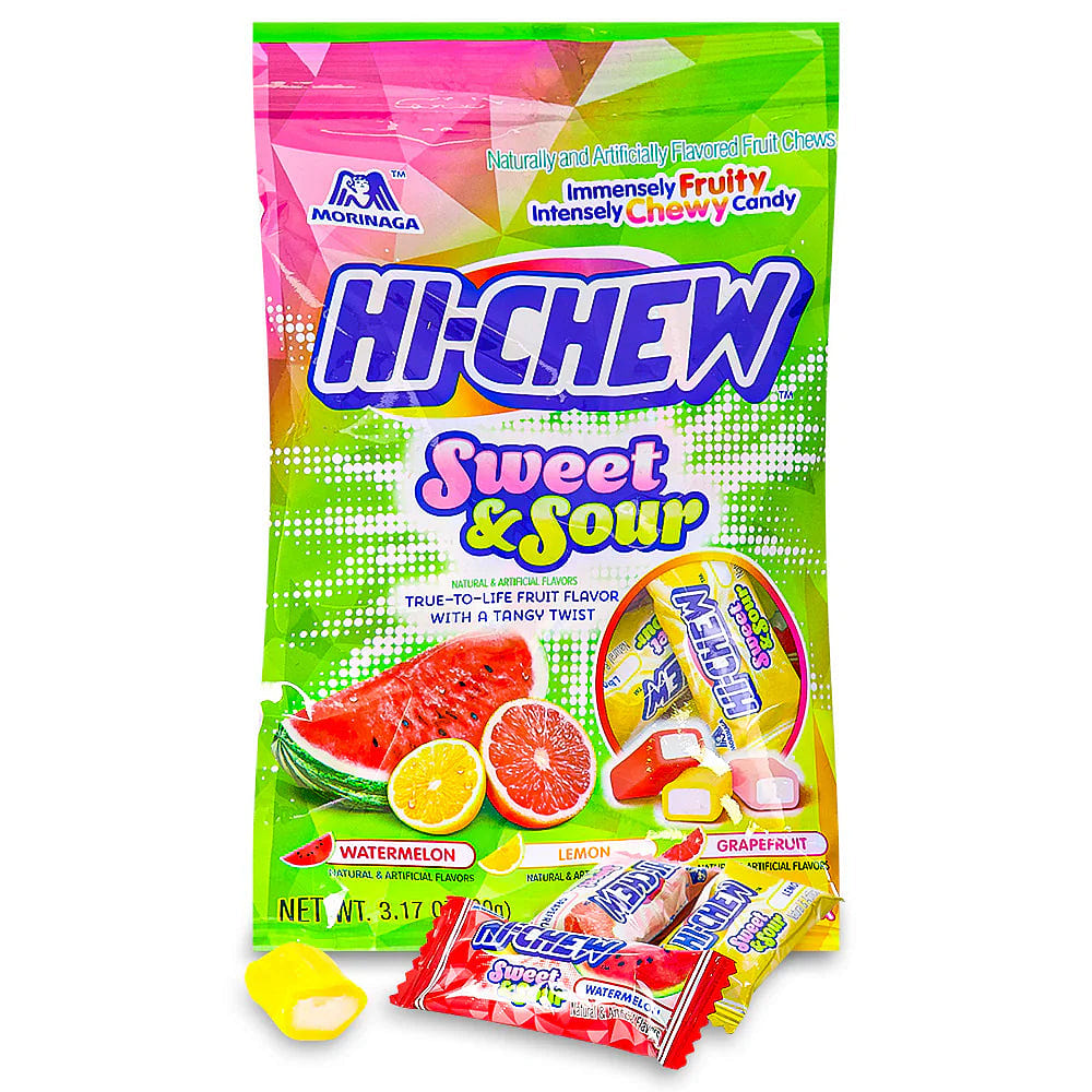 Morinaga Hi Chew Sweet & Sour 3.17oz 1 each