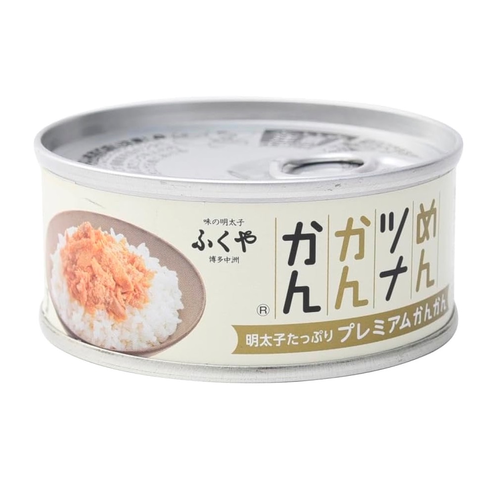 福屋金槍魚片明太子罐頭 90g 1 份