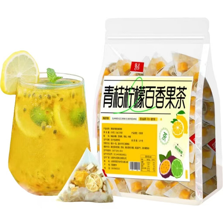 春及 金桔柠檬百香果茶 100g*1包 100 克