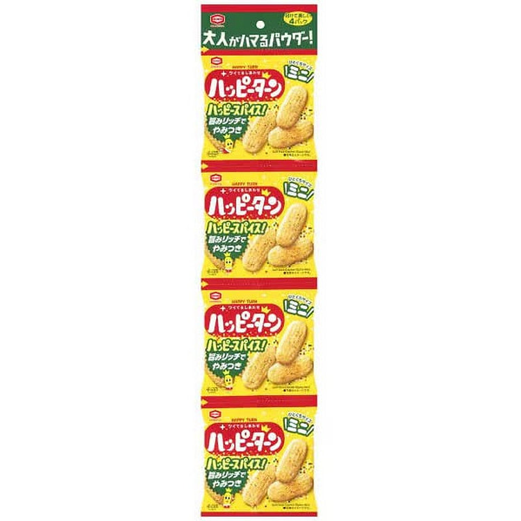 Kameda Seika Happy Turn Mini Spice 4-pack 52g