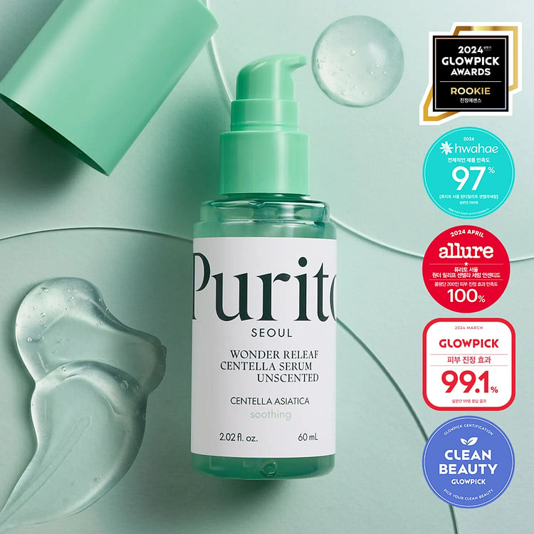 Purito 积雪草精华液 无香型 60ml 1 份