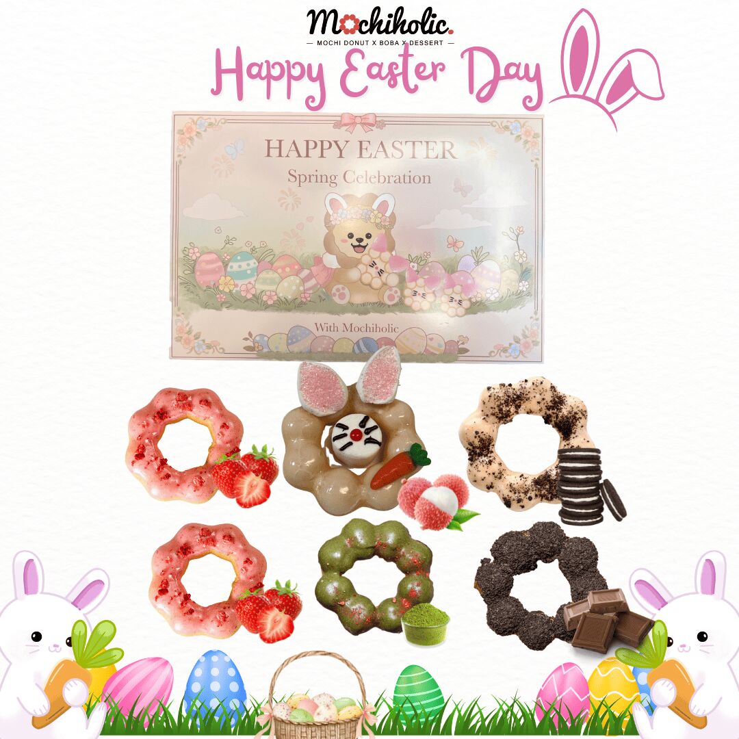 Easter Limited Edition Mochi Donut Gift Box (6pcs) 1 each
