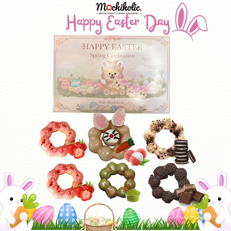 復活節限定禮盒麻糬甜甜圈（6入） 1 份