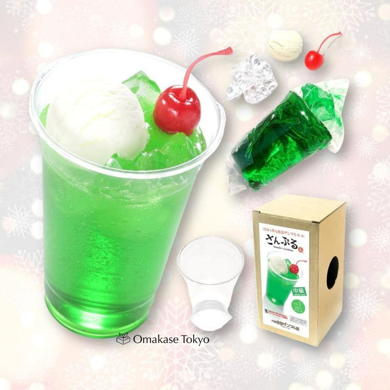 DIY Melon Float Food Sample Kit for Kids & Parents 300 g
