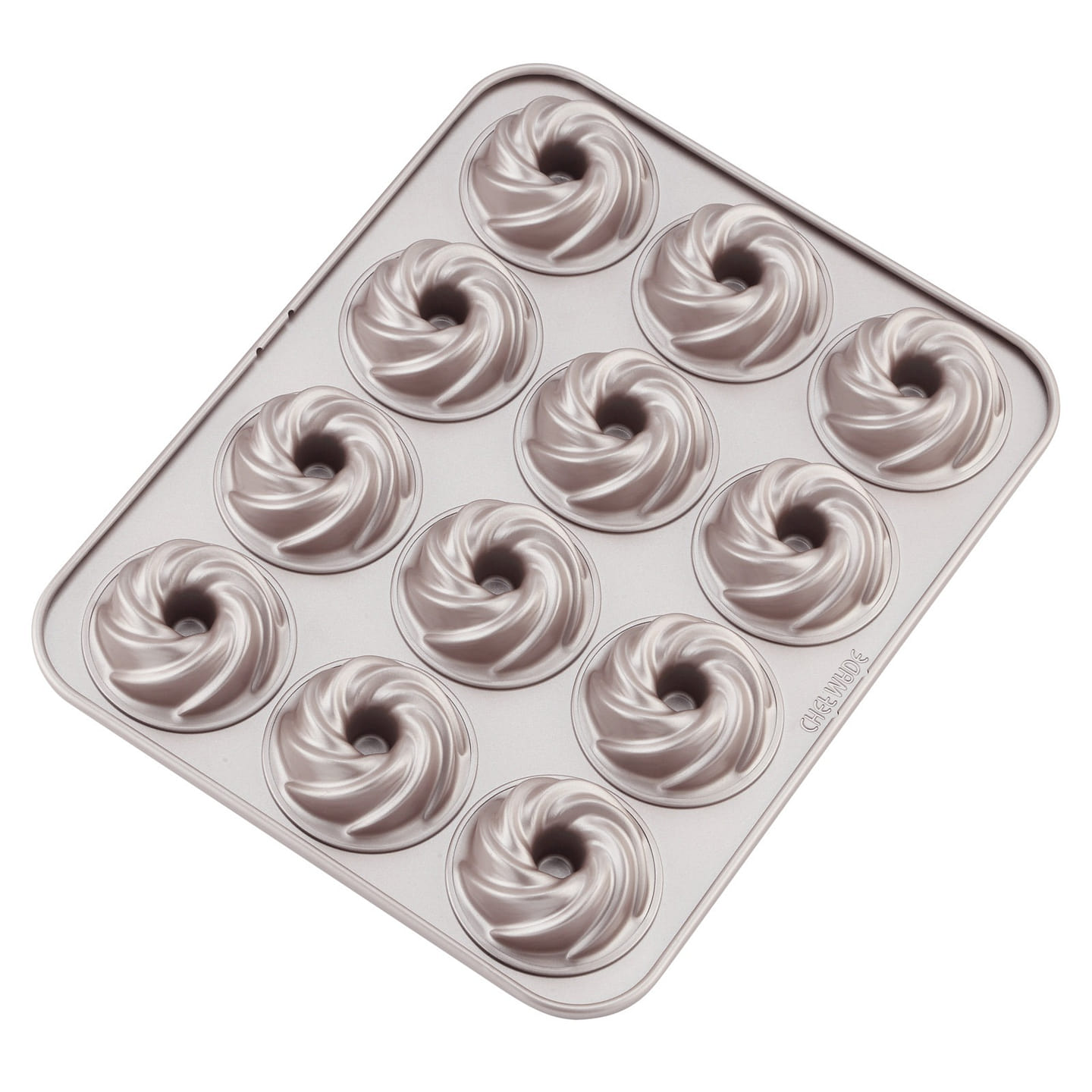 CHEFMADE 12-Cavity Cyclone Non-Stick Oven Cake Pan 1 each