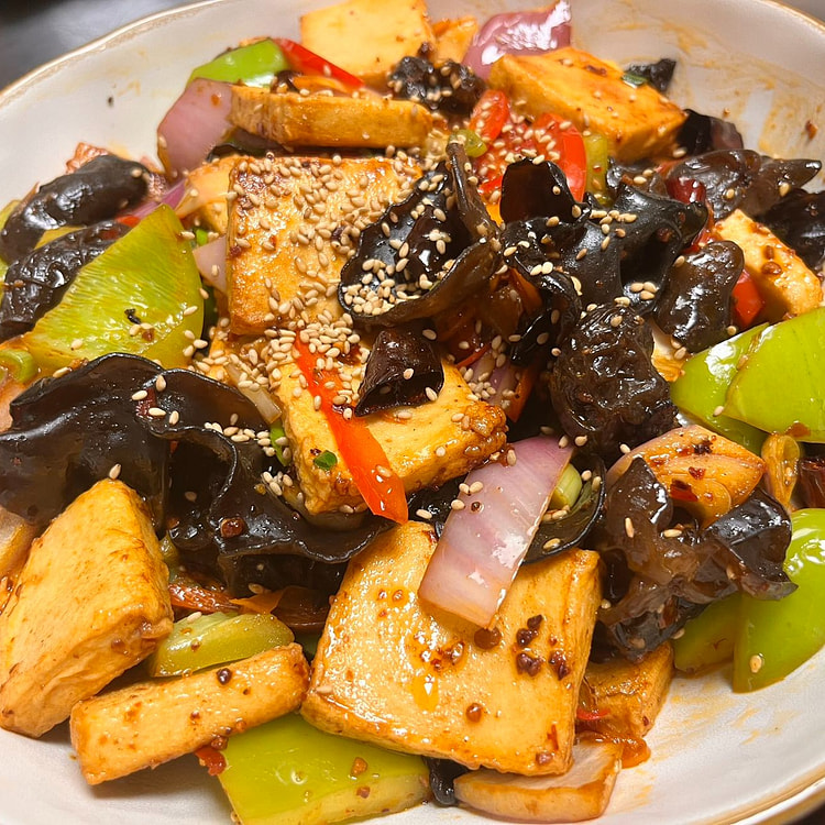 小炒千页豆腐