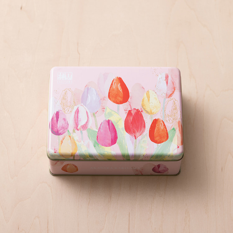 赤坂柿山  郁金香礼盒 什锦米饼 20枚 1 份