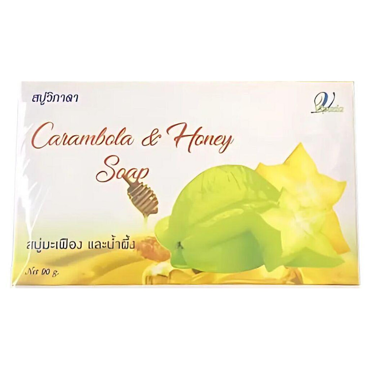 Vipada Carambola Honey Soap 90g 1 each (min 2)