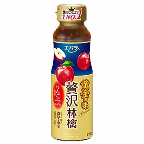 荏原 黄金中辛 苹果 烤肉酱 210g 1 份