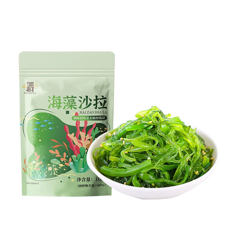 【邹有才】即食海草丝 式日海藻沙拉 凉拌裙带菜
