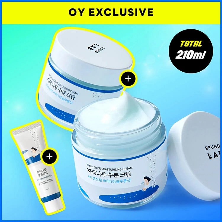 Round Lab Cream Double Pack 80ml*2 + 50ml Gift 1 each