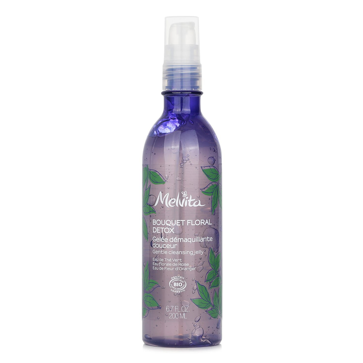 Melvita Bouquet Floral Detox Gentle Cleansing Gel 200 ml