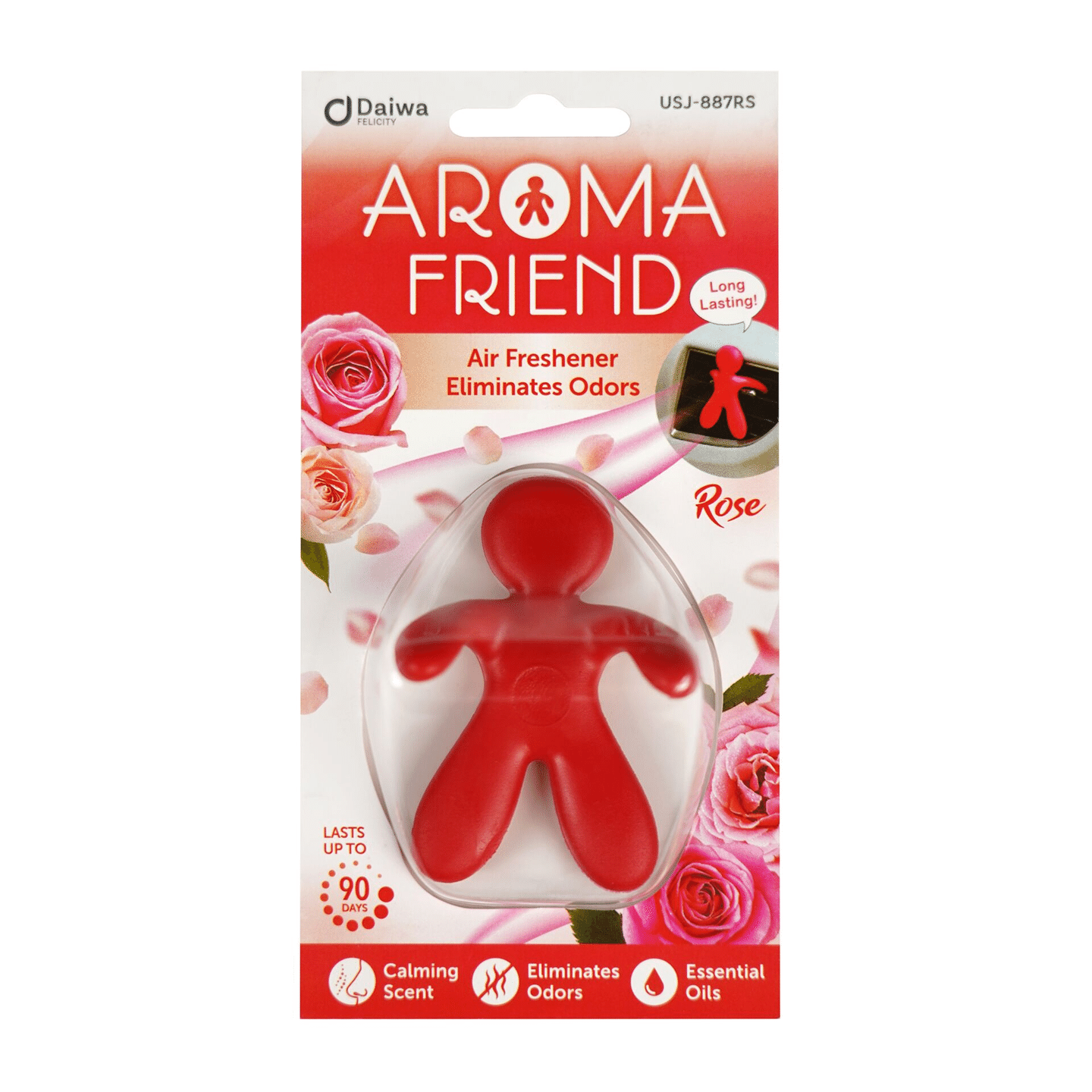 Aroma Friend Air Freshener for Room & Car Rose 1 each