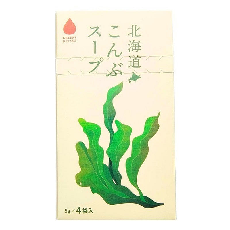 GREENS KITAMI Hokkaido Kombu Soup 5g x 4 Bags 1 each