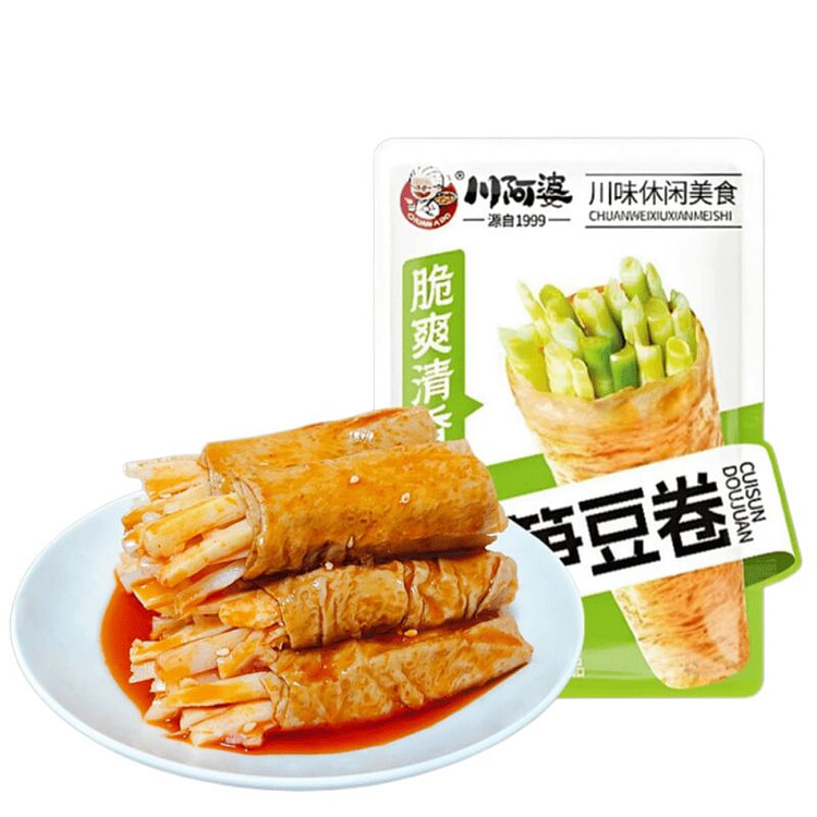 Crispy bamboo shoot bean roll 118g*1 bag