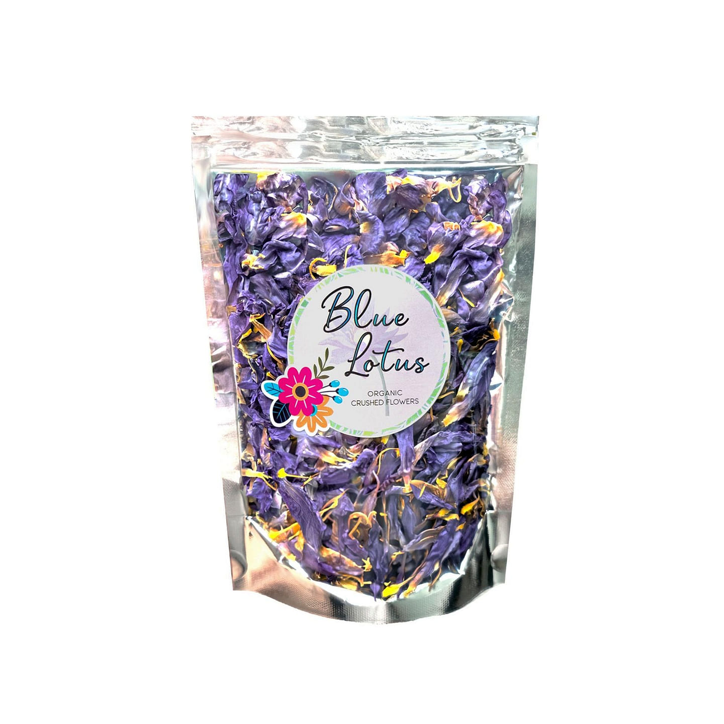 Blue Lotus Crushed Dried Flowers 0.5oz 1 each