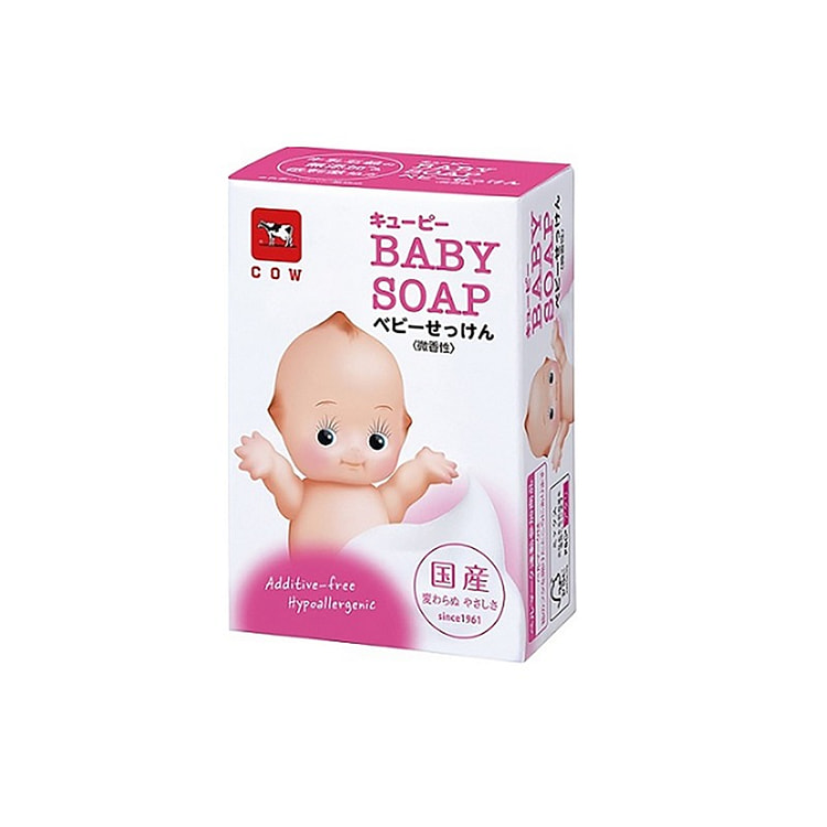 COW牛乳石碱 丘比 全身 婴儿 肥皂 90g
