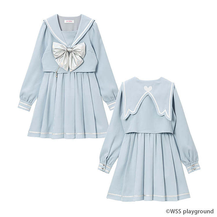 DearMyLove Angel Dress Blue L