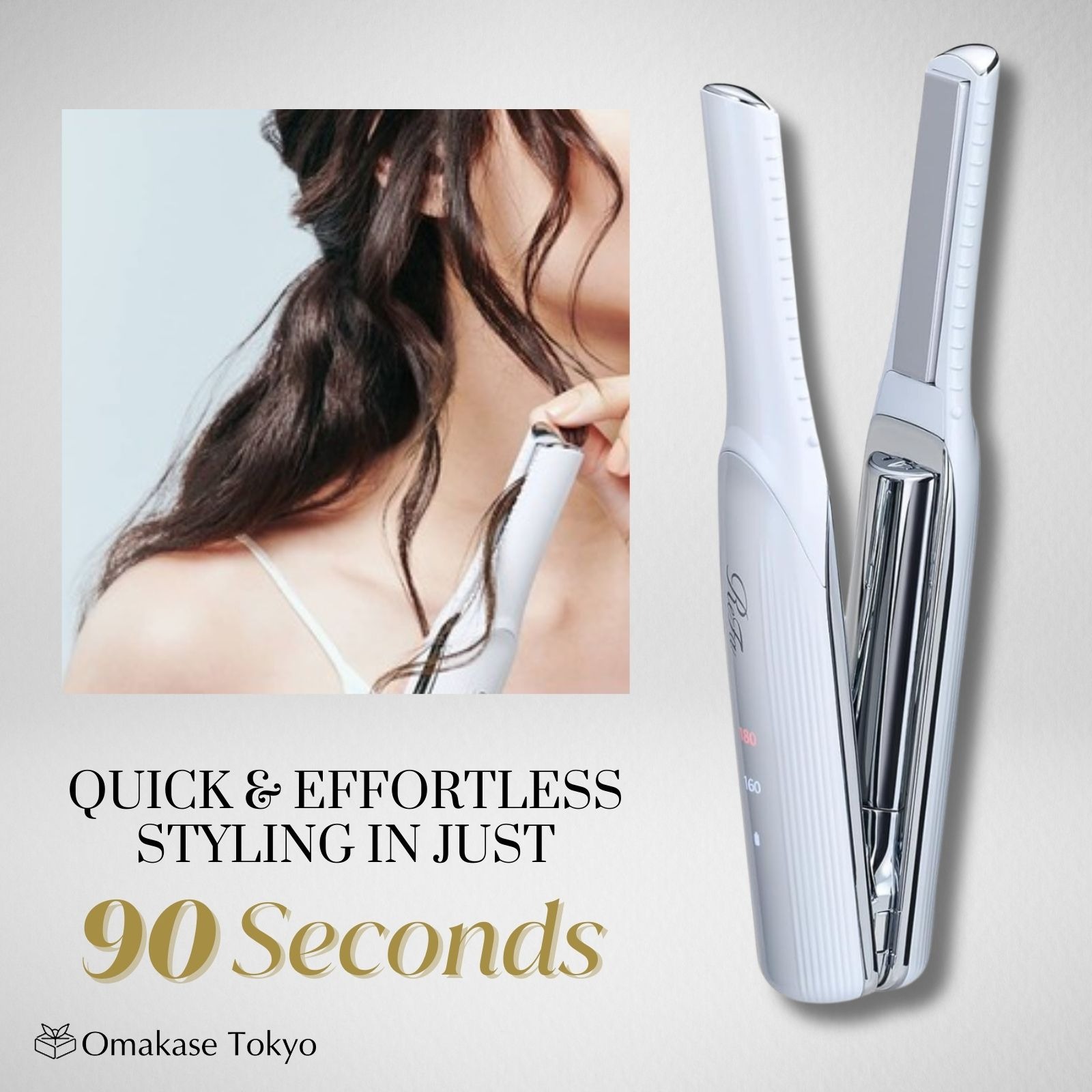 Get ReFa Finger Iron ST White Delivered | Weee! Asian Market