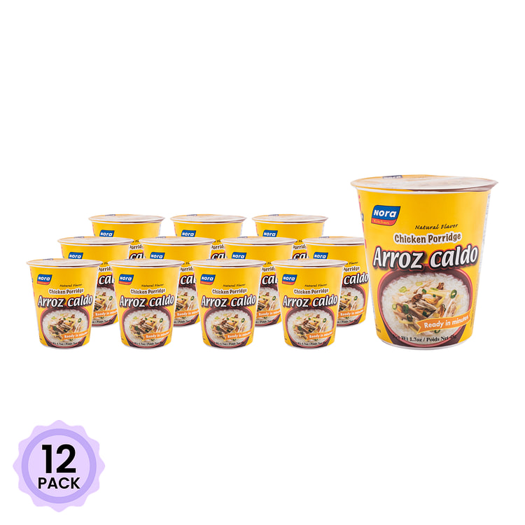 Nora Chicken Arroz Caldo 48 g*12 pack